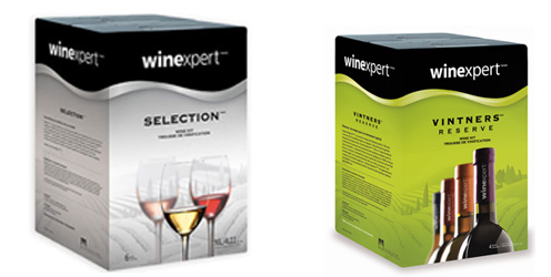 Winexpert Selection and Winexpert Vintners Reserve